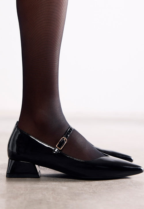 PATENT LEATHER EFFECT MARY-JANES WISHAW