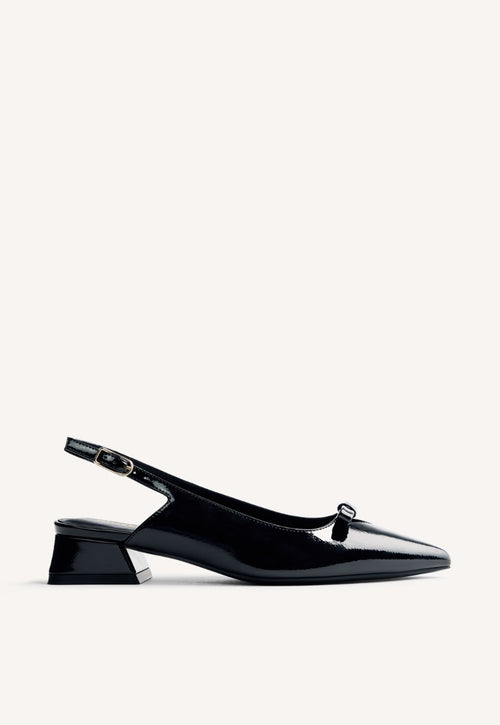 OPEN BACK HEELED SHOES PONEMAH