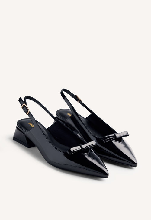 OPEN BACK HEELED SHOES PONEMAH