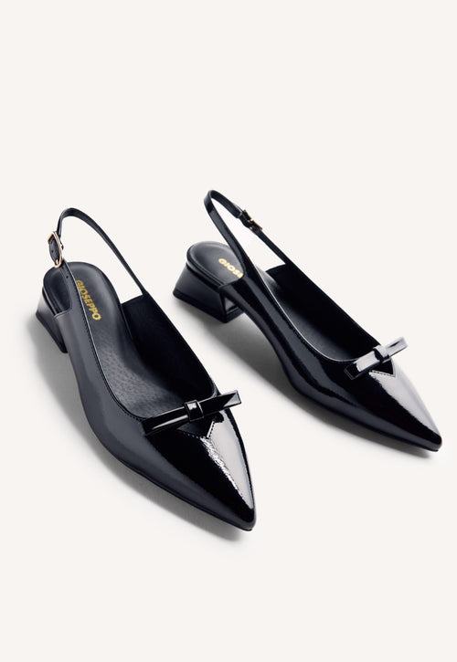 OPEN BACK HEELED SHOES PONEMAH