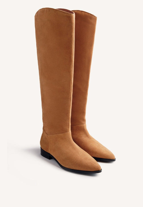 BOTAS ALTAS PIEL SERRAJE FOSTORIA