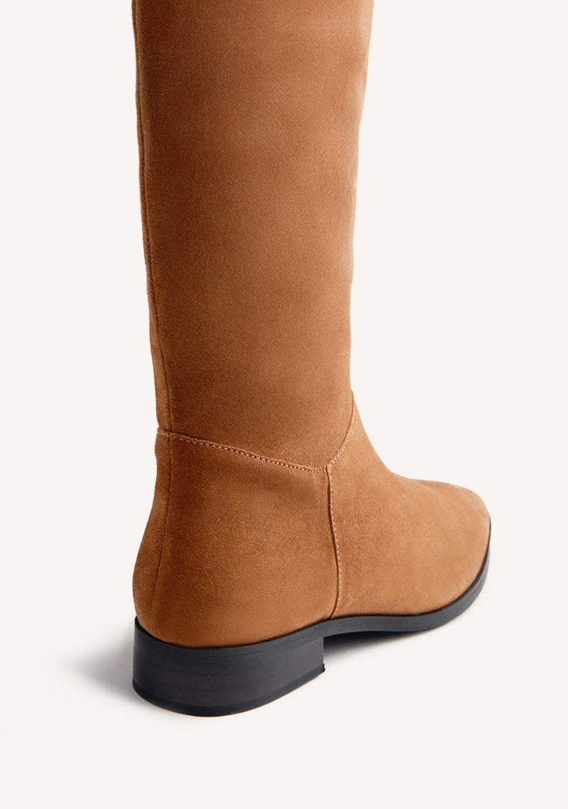 BOTAS ALTAS PIEL SERRAJE FOSTORIA