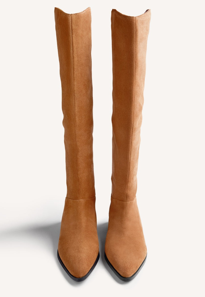 BOTAS ALTAS PIEL SERRAJE FOSTORIA