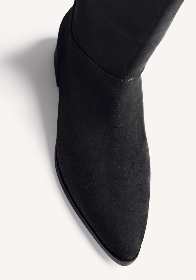 SUEDE LEATHER HIGH BOOTS FOSTORIA