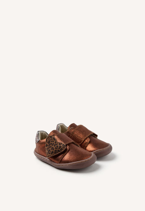 GIOSEPPO BAREFOOT - SHINY SUEDE LEATHER SNEAKERS BEMIDJI