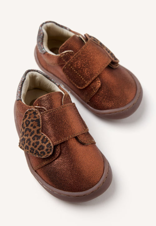 GIOSEPPO BAREFOOT - SHINY SUEDE LEATHER SNEAKERS BEMIDJI