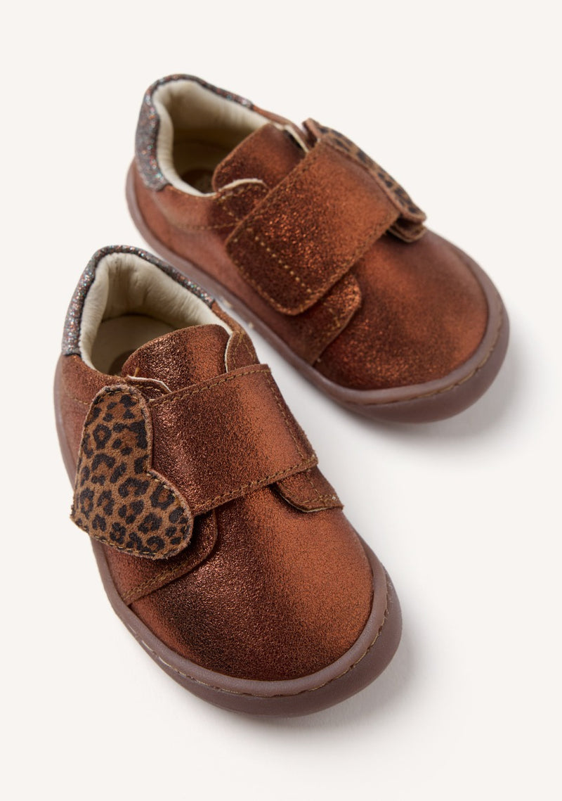 GIOSEPPO BAREFOOT - ZAPATILLAS PIEL SERRAJE BRILLO BEMIDJI