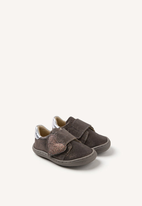 GIOSEPPO BAREFOOT - SHINY SUEDE LEATHER SNEAKERS BEMIDJI