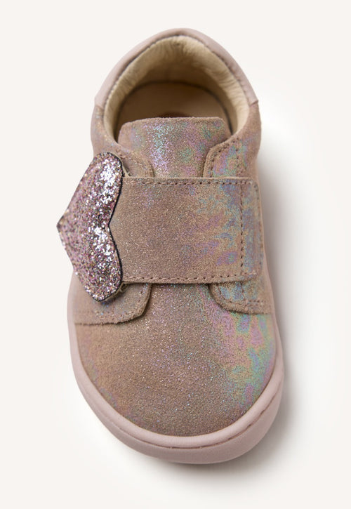 GIOSEPPO BAREFOOT - SHINY SUEDE LEATHER SNEAKERS BEMIDJI