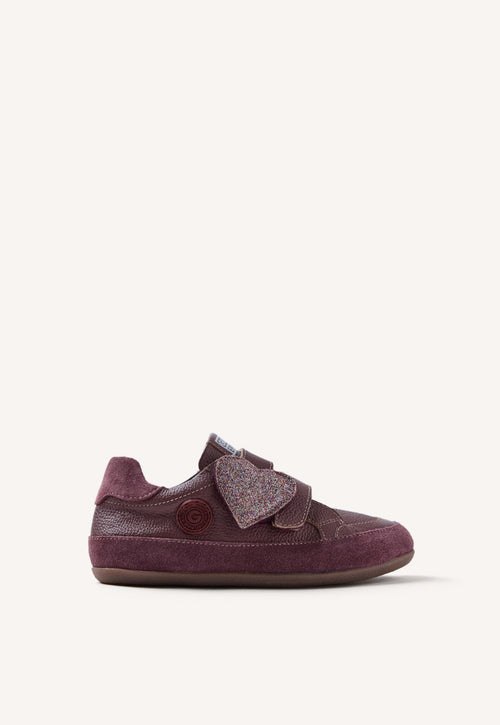GIOSEPPO BAREFOOT - SHINEY LEATHER SNEAKERS RENVILLE