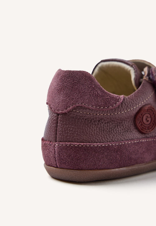 GIOSEPPO BAREFOOT - SHINEY LEATHER SNEAKERS RENVILLE