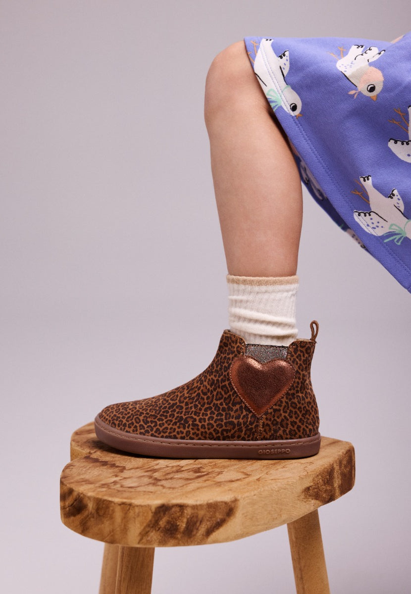 GIOSEPPO BAREFOOT - BOTINES PIEL SERRAJE ESTAMPADO ANIMAL COKATO