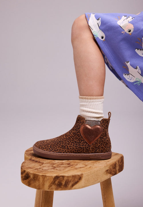 GIOSEPPO BAREFOOT - SUEDE LEATHER BOOTS COKATO