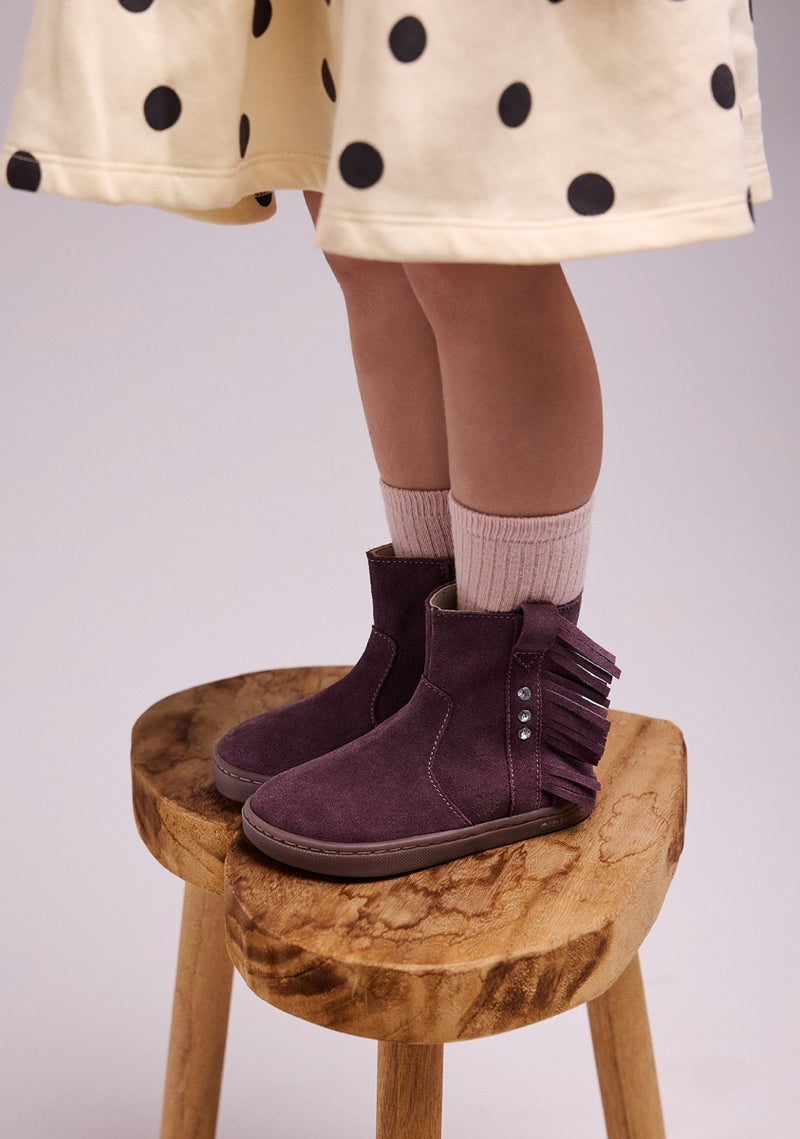 GIOSEPPO BAREFOOT - BOTAS PIEL SERRAJE FLECOS ESTRAL