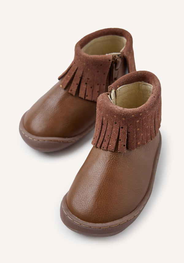 GIOSEPPO BAREFOOT - BOTAS PIEL FLECOS LEVERING