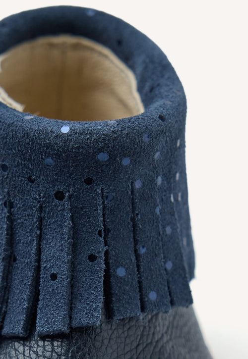 GIOSEPPO BAREFOOT - LEATHER BOOTS FRINGES LEVERING