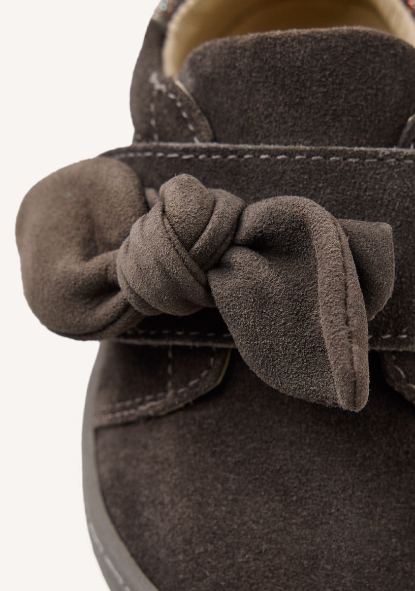 GIOSEPPO BAREFOOT - SNEAKERS PELLE FIOCCO GENOLA