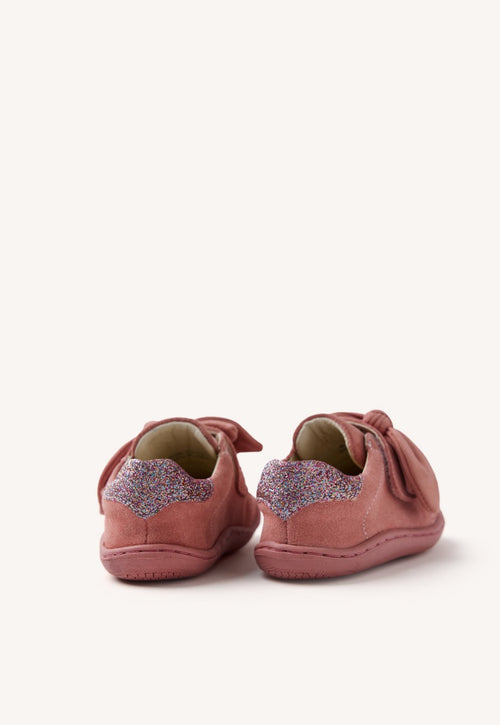 GIOSEPPO BAREFOOT - LEATHER SNEAKERS BOW GENOLA