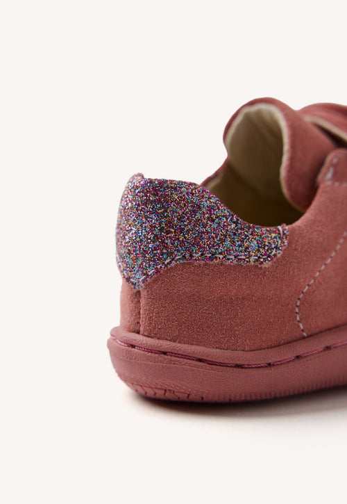 GIOSEPPO BAREFOOT - LEATHER SNEAKERS BOW GENOLA