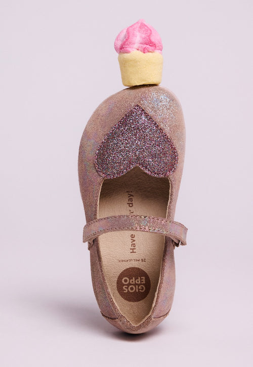 GIOSEPPO BAREFOOT - SUEDE LEATHER BALLERINAS HENDON