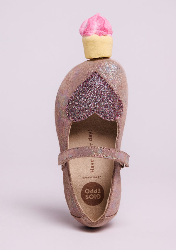 GIOSEPPO BAREFOOT - BALLERINE PELLE SCAMOSCIATA HENDON
