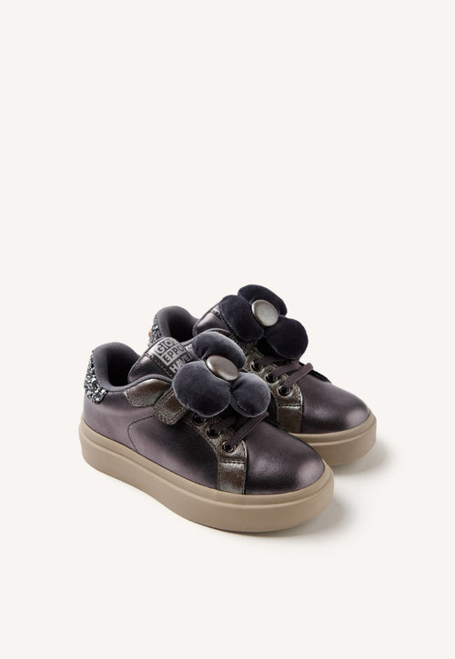 ALMONTFLOWER METALLIC SNEAKERS ALMONT
