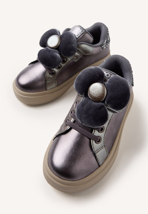 ALMONTFLOWER METALLIC SNEAKERS ALMONT