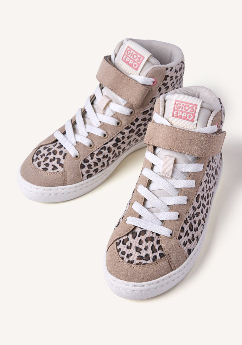 ANIMAL PRINT CORDUROY BOOTIE SNEAKERS KILKENY