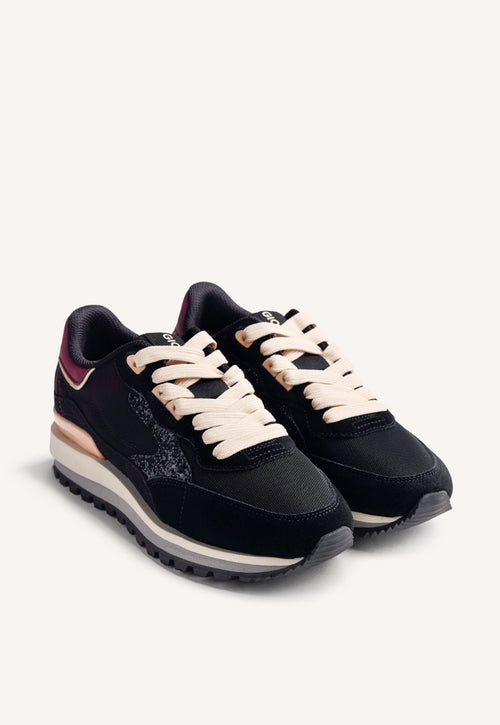 LEATHER AND SHINE SNEAKERS FOLEY