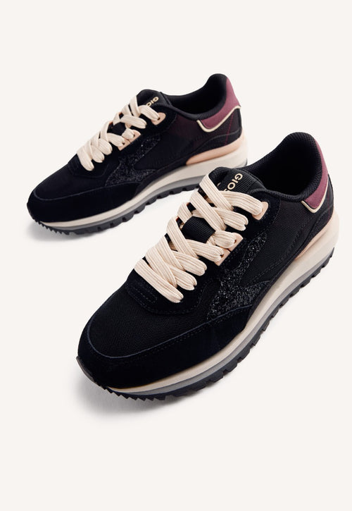 LEATHER AND SHINE SNEAKERS FOLEY