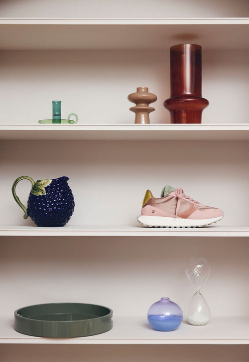 ZAPATILLAS PIEL Y SATÉN LISMORE