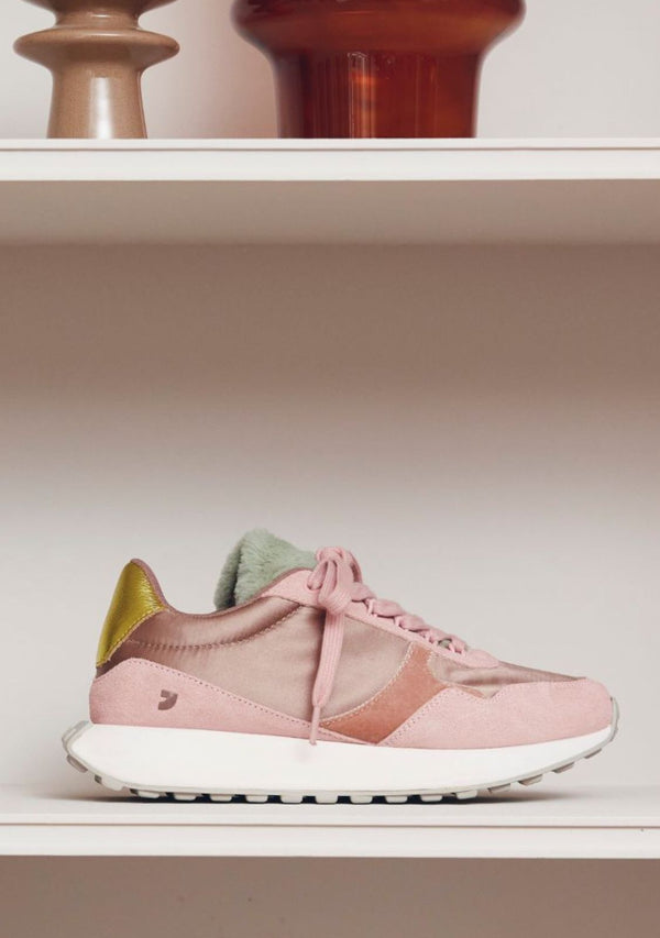 SNEAKERS PELLE E PELLICCIA LISMORE