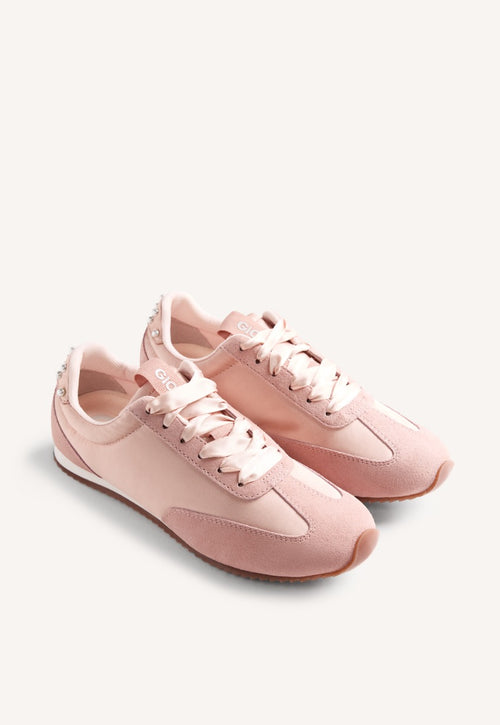 LEATHER SNEAKERS PEARLS CAPAC