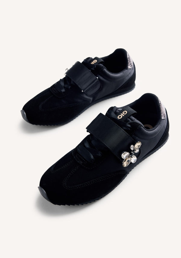 ZAPATILLAS PIEL Y SATÉN WASECA
