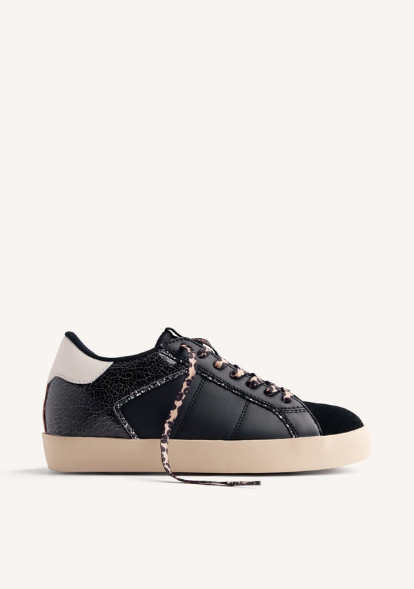 SNEAKERS CON ZEPPA PELLE LEOPARDATA EDINA