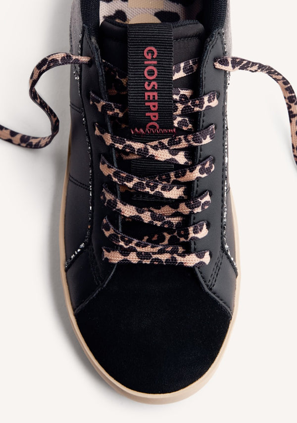 SNEAKERS CON ZEPPA PELLE LEOPARDATA EDINA