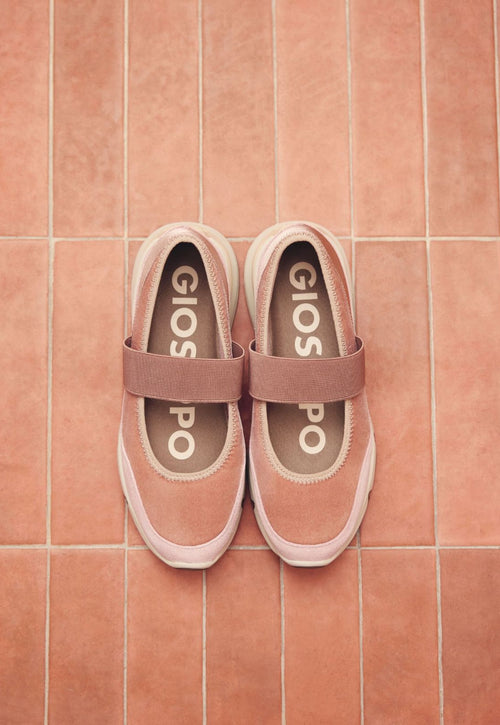 VELVET OPEN SNEAKERS MECOSTA