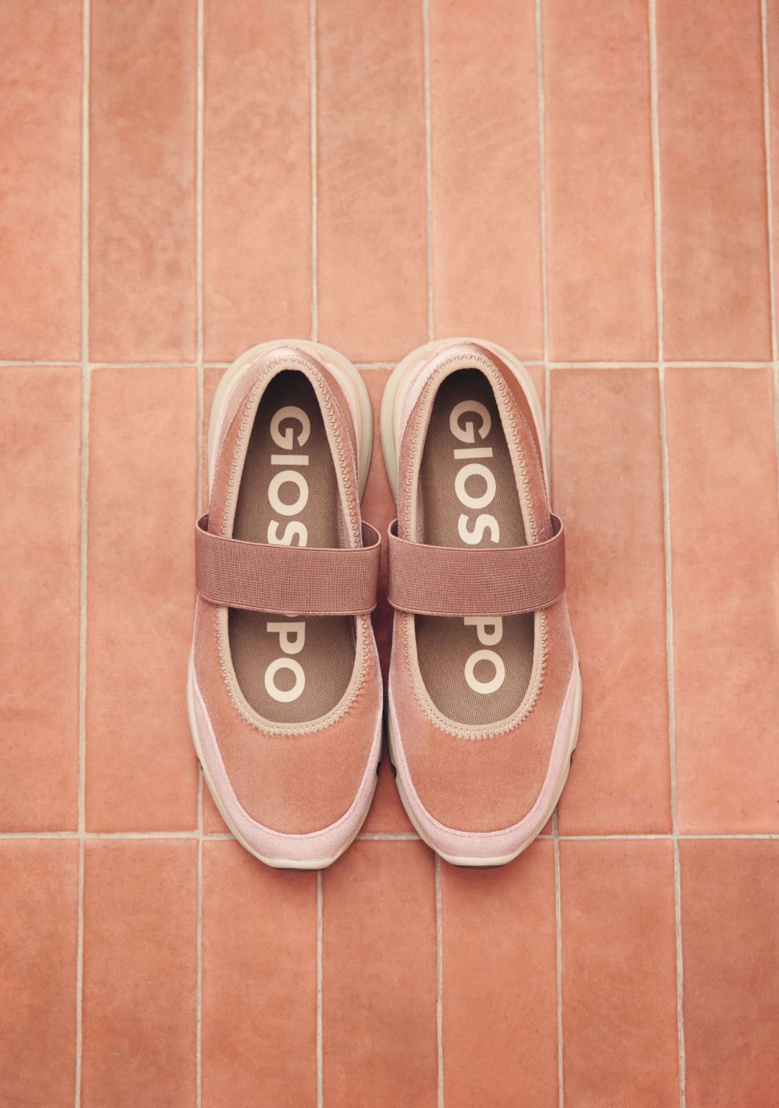 VELVET OPEN SNEAKERS MECOSTA