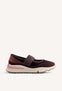 VELVET OPEN SNEAKERS MECOSTA