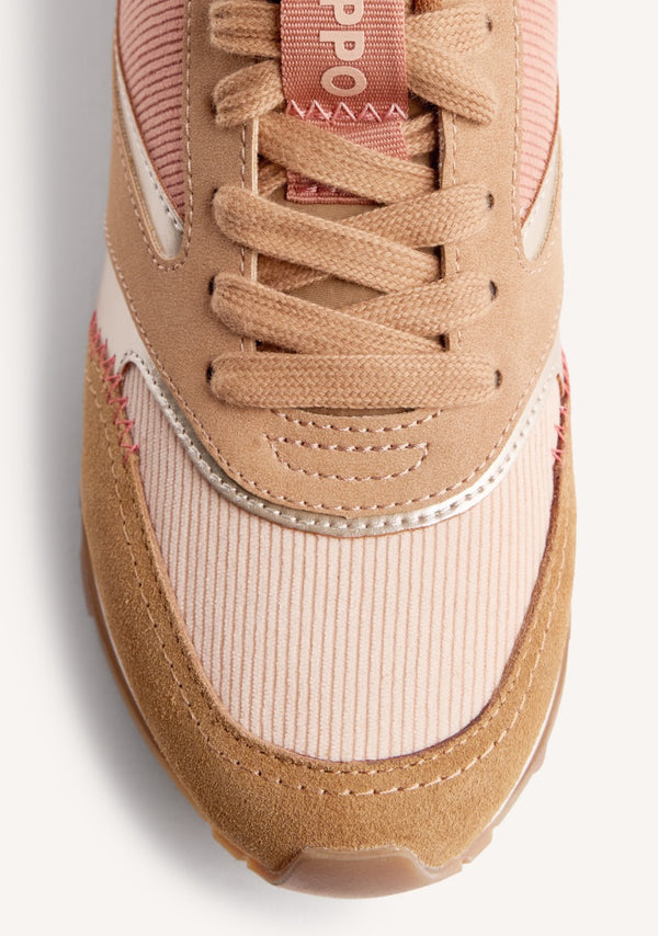 ZAPATILLAS PIEL Y PANA LAWTON
