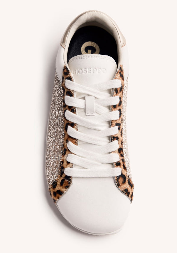 GIOSEPPO BAREFOOT - LEATHER SHINE SNEAKERS LEELANAU