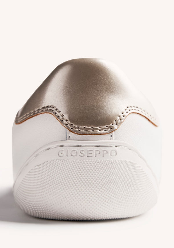 GIOSEPPO BAREFOOT - LEATHER SHINE SNEAKERS LEELANAU