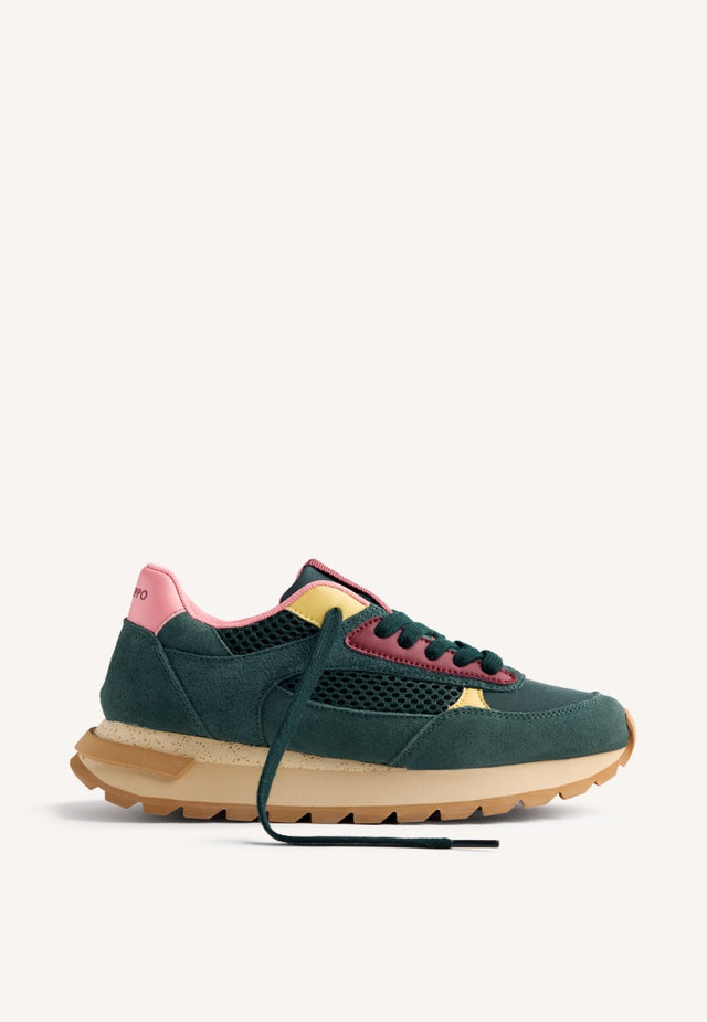 GIOSEPPO Landfall - Sneaker Donna Con Zeppa Interna In Pelle, Comode E Allunganti (Tacco 3 Cm)