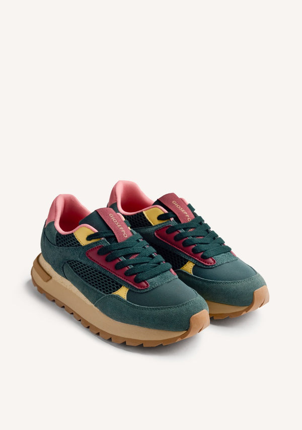 ZAPATILLAS PIEL Y REJILLA ZEMPLE