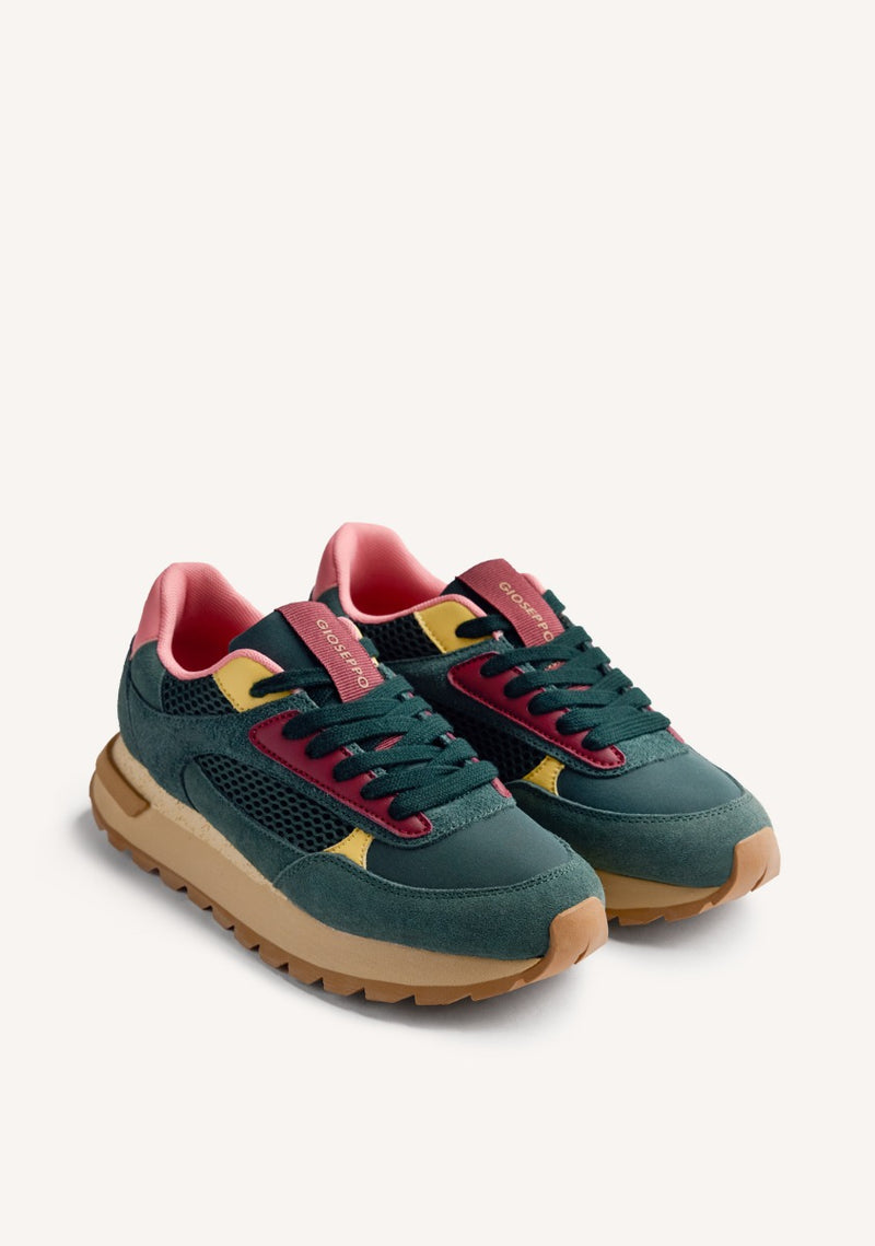ZAPATILLAS PIEL Y REJILLA ZEMPLE