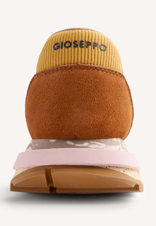 LEATHER AND CORDUROY SNEAKERS KELLIHER