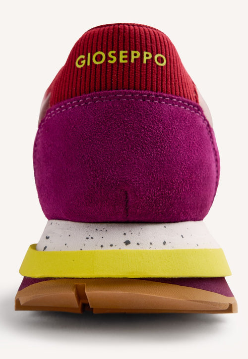 LEATHER AND CORDUROY SNEAKERS RANIER