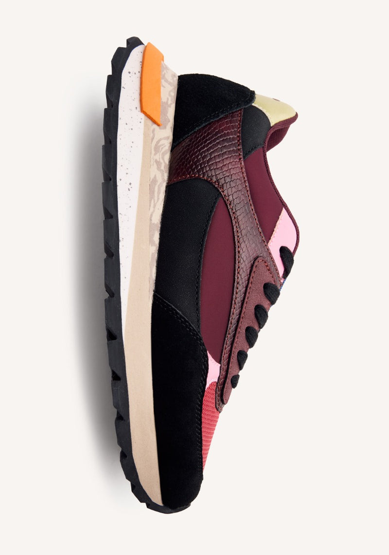 ZAPATILLAS PIEL Y REJILLA EAGAN