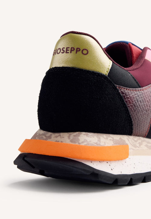 LEATHER AND MESH SNEAKERS EAGAN