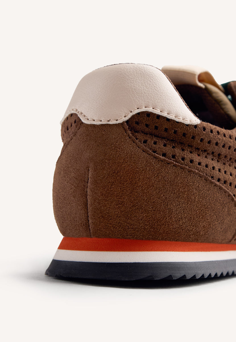 SUEDE LEATHER SNEAKERS ISANTI